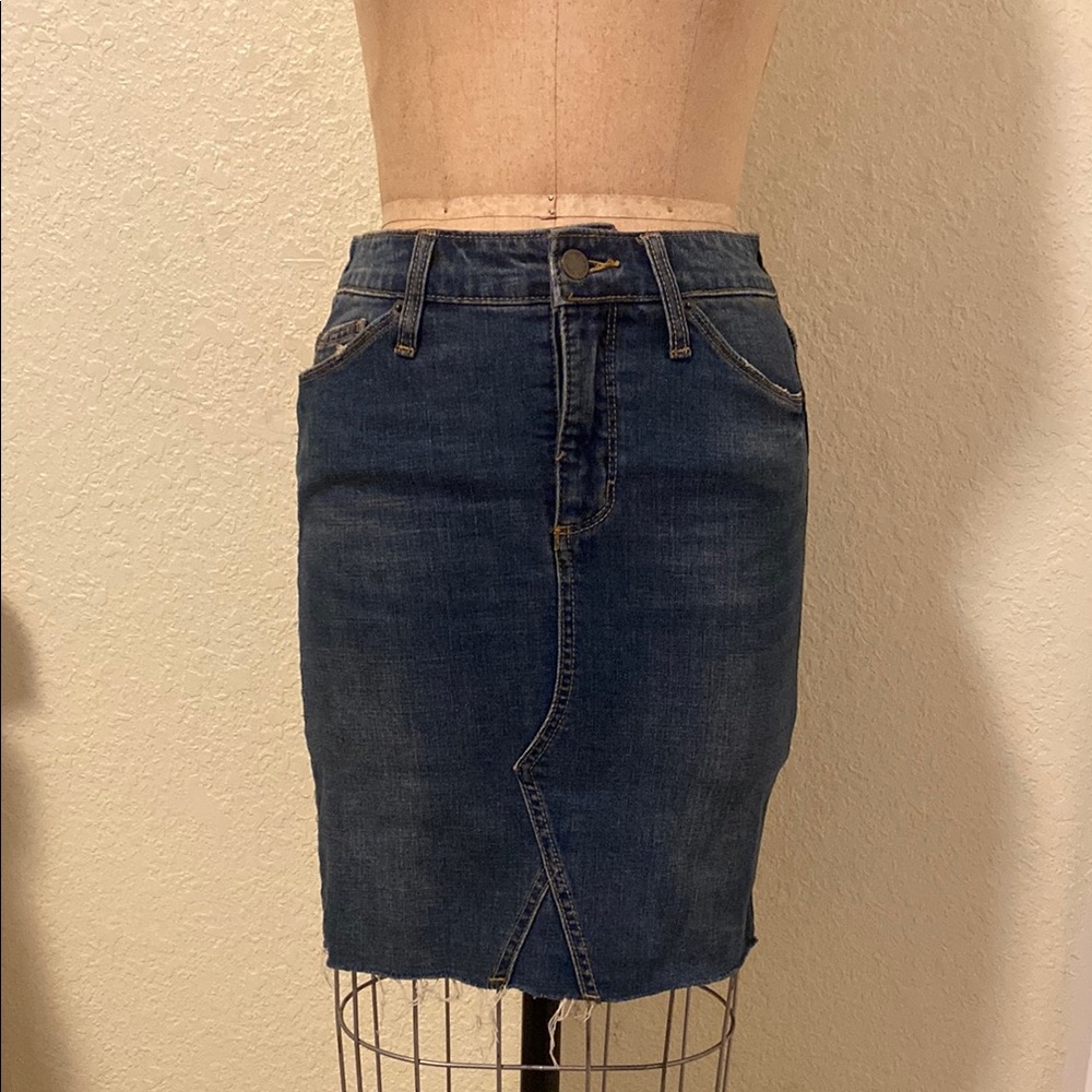 Denim Blue Skirt